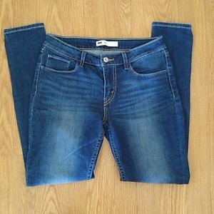 Levi's Women's Skinny Jeans 30x30 Dark Wash